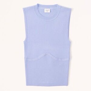 Abercrombie & Fitch Periwinkle Sweater Tank Size Small